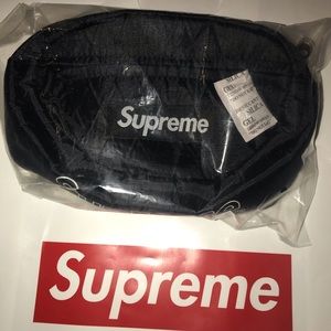 Supreme Black Waist Bag FW18